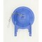 Thrifco Plumbing 2022BP TOTO Power Gravity Toilet Repair Flapper, BLUE, THU140 4507988 - alternate 4